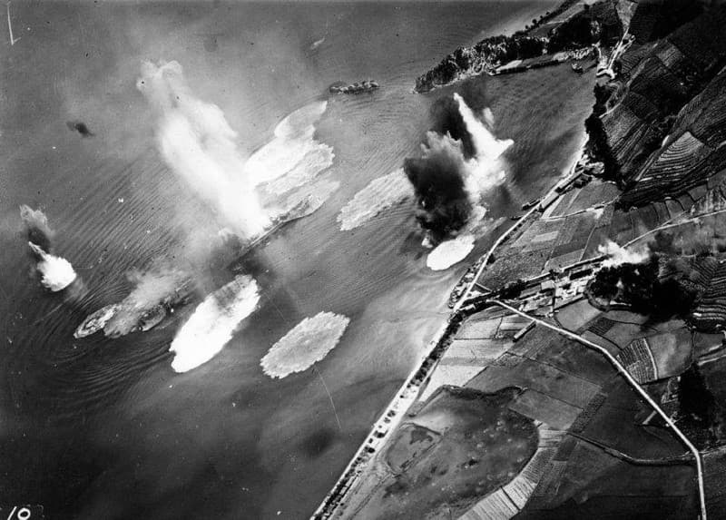 【呉軍港空襲】重巡洋艦『利根』