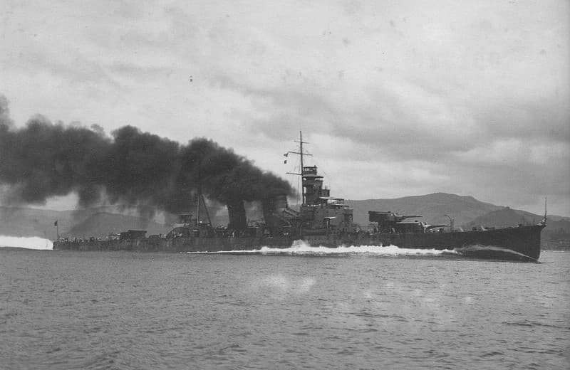 大日本帝国海軍連合艦隊の重巡洋艦【青葉/Aoba】