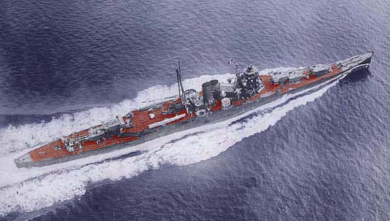 大日本帝国海軍連合艦隊の重巡洋艦【鈴谷/Suzuya】