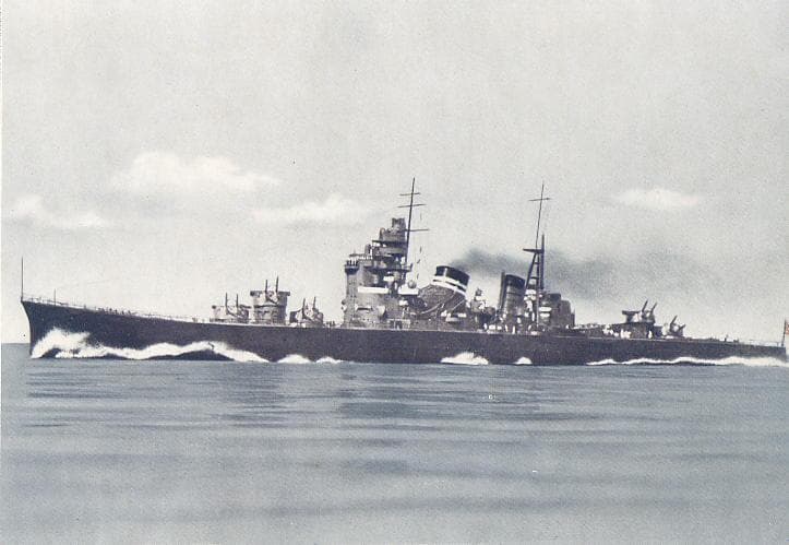 大日本帝国海軍連合艦隊の軽巡洋艦【北上/Kitakami】