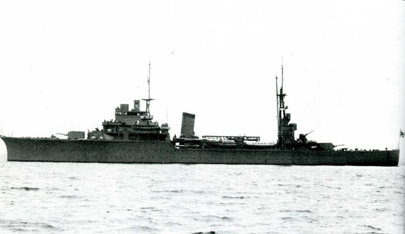 大日本帝国海軍連合艦隊の練習巡洋艦【香椎/Kashii】