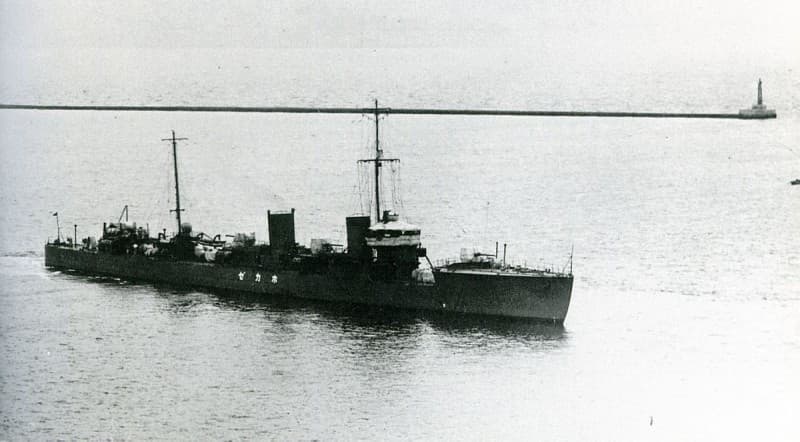 大日本帝国海軍連合艦隊の駆逐艦【帆風/Hokaze】