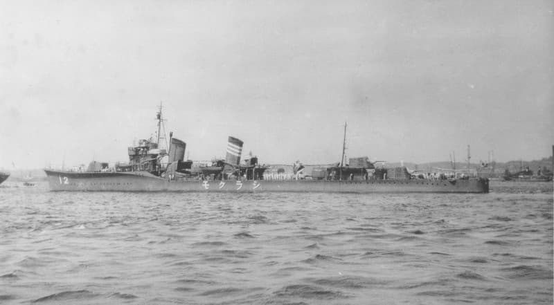 大日本帝国海軍連合艦隊の駆逐艦【白雲/Shirakumo】