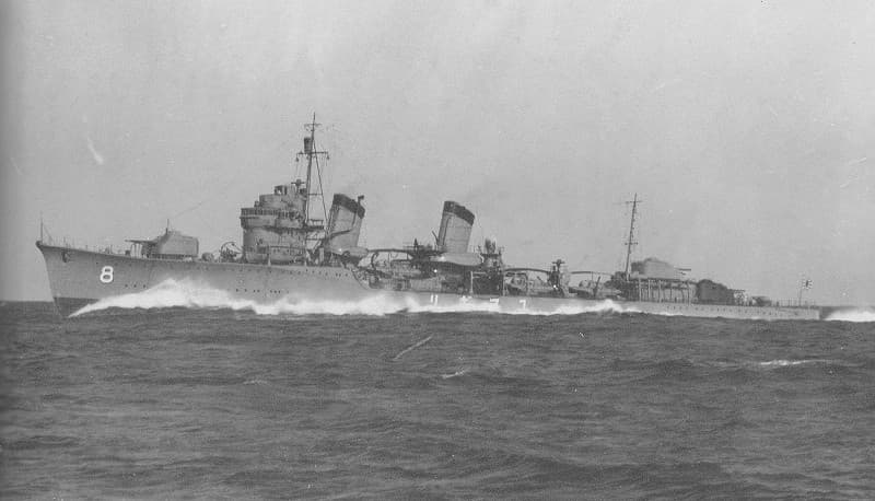 大日本帝国海軍連合艦隊の駆逐艦【夕霧/Yugiri】
