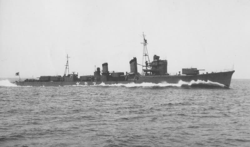 大日本帝国海軍連合艦隊の駆逐艦【山風/Yamakaze】