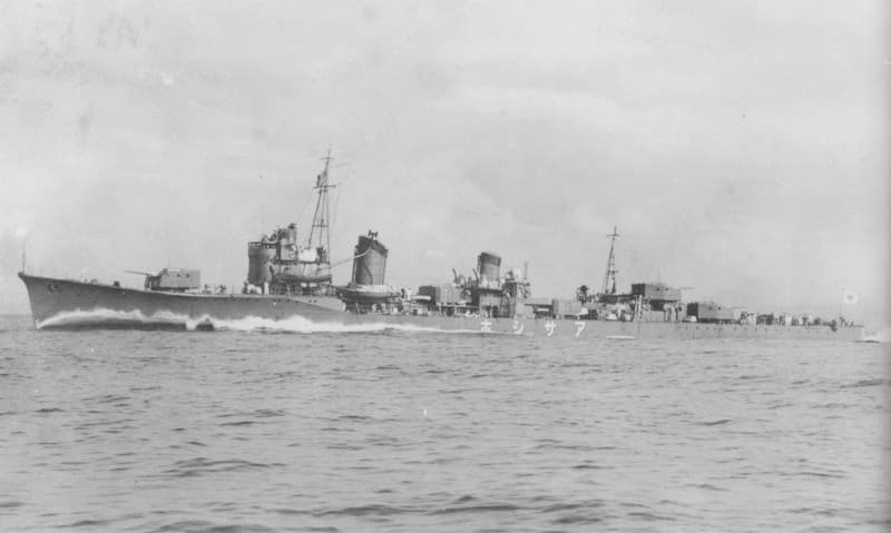 大日本帝国海軍連合艦隊の駆逐艦【朝潮/Asashio】