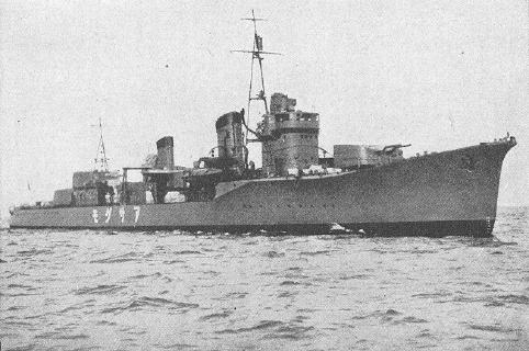 大日本帝国海軍連合艦隊の駆逐艦【朝雲/Asagumo】