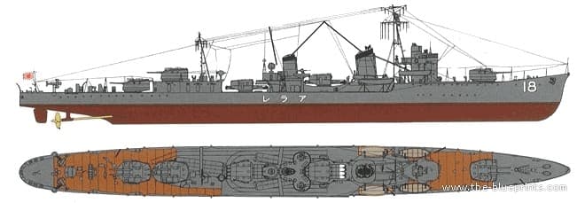 大日本帝国海軍連合艦隊の駆逐艦【霰/Arare】