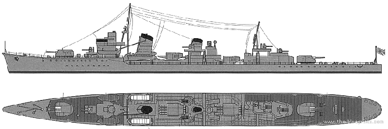 大日本帝国海軍連合艦隊の駆逐艦【霞/Kasumi】