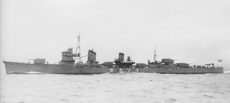 大日本帝国海軍連合艦隊の駆逐艦【磯風/Isokaze】