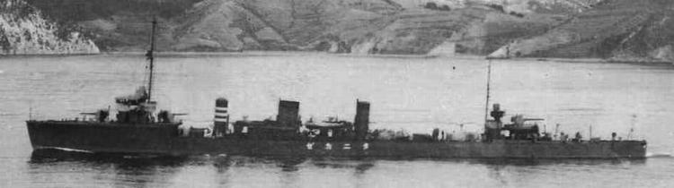 大日本帝国海軍連合艦隊の駆逐艦【谷風/Tanikaze】