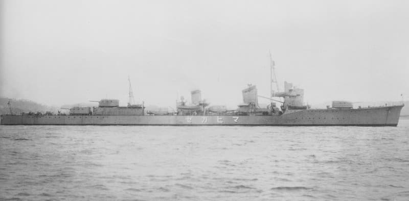 大日本帝国海軍連合艦隊の駆逐艦【舞風/Maikaze】