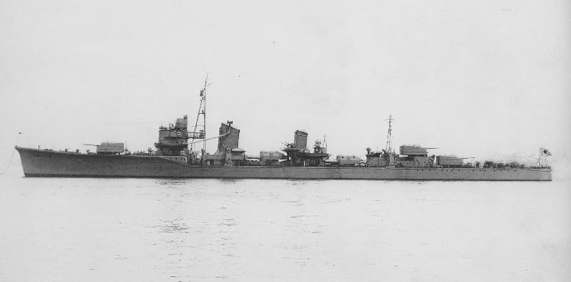 大日本帝国海軍連合艦隊の駆逐艦【秋雲/Akigumo】
