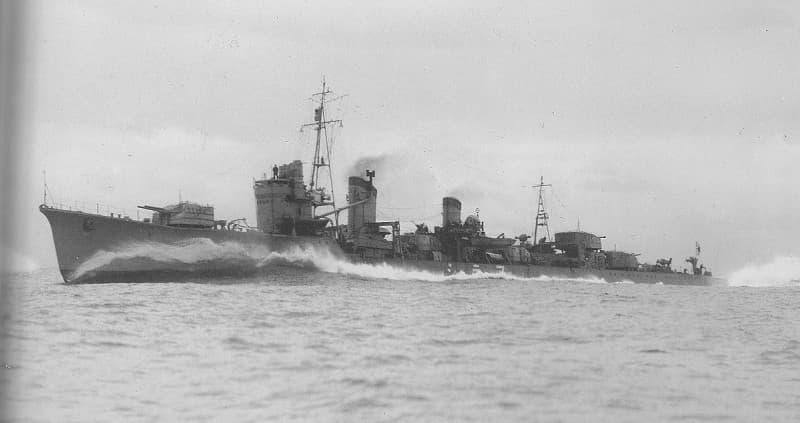 大日本帝国海軍連合艦隊の駆逐艦【嵐/Arashi】