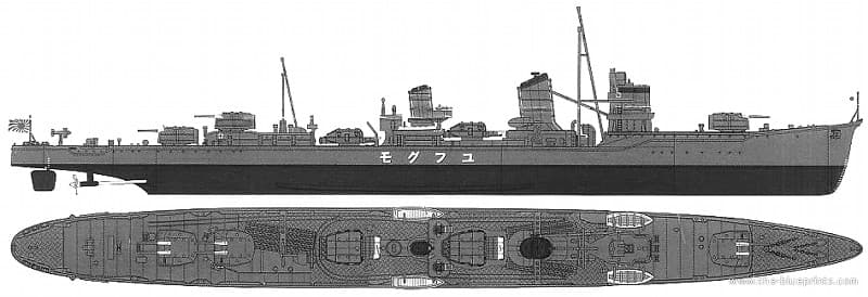 大日本帝国海軍連合艦隊の駆逐艦【夕雲/Yugumo】