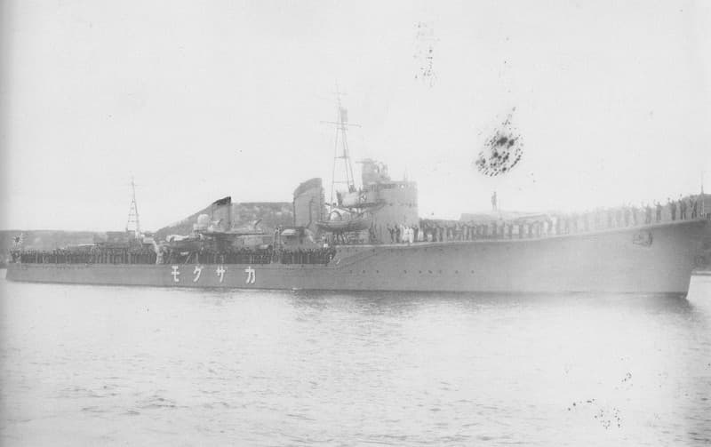 大日本帝国海軍連合艦隊の駆逐艦【風雲/Kazagumo】