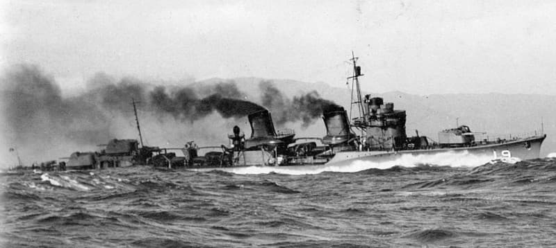 大日本帝国海軍連合艦隊の駆逐艦【巻波/Makinami】