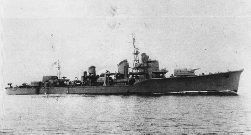 大日本帝国海軍連合艦隊の駆逐艦【清霜/Kiyoshimo】