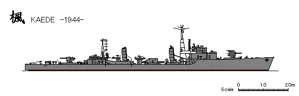 大日本帝国海軍連合艦隊の駆逐艦【楓/Kaede】