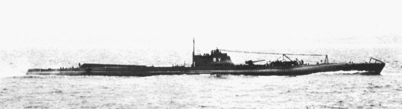 大日本帝国海軍連合艦隊『伊8/伊号第八潜水艦』