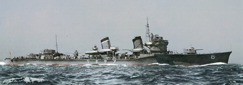 大日本帝国海軍連合艦隊の駆逐艦【朝霧／Asagiri】