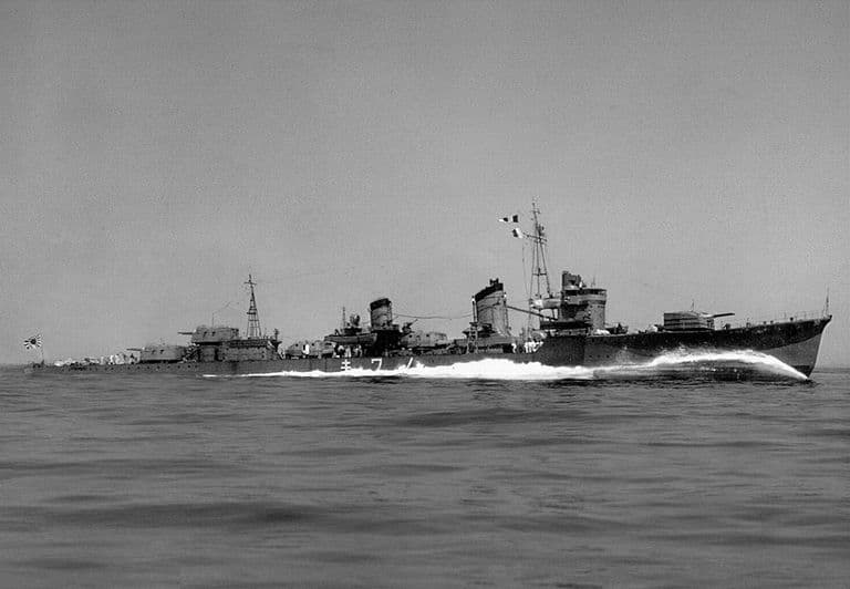 大日本帝国海軍連合艦隊の駆逐艦【野分／Nowaki】