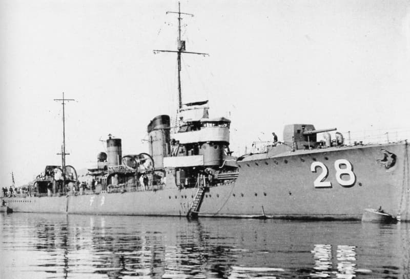 大日本帝国海軍連合艦隊の駆逐艦【蓼／Tade】